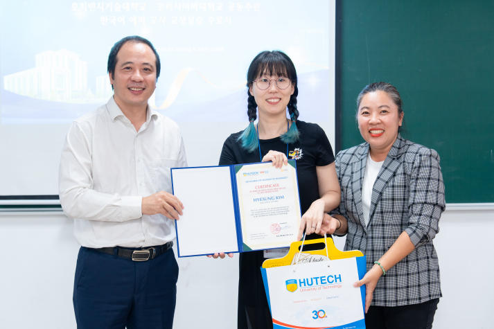 HUTECH and Korea Cyber University conclude educational exchange program 113