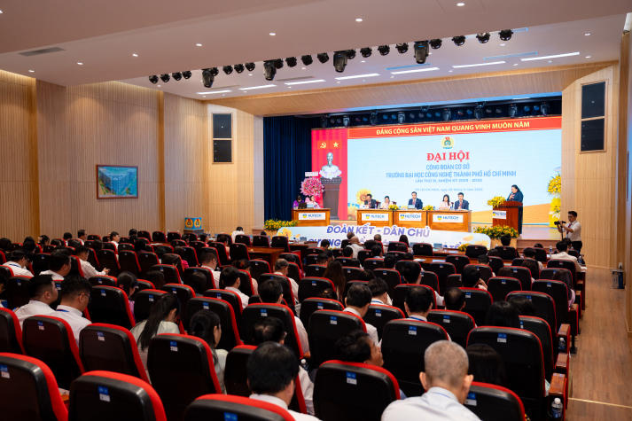 Đại hội Công đoàn HUTECH khóa XI, nhiệm kỳ 2025-2030: Khát vọng đổi mới, hướng đến tổ chức vững mạnh 50