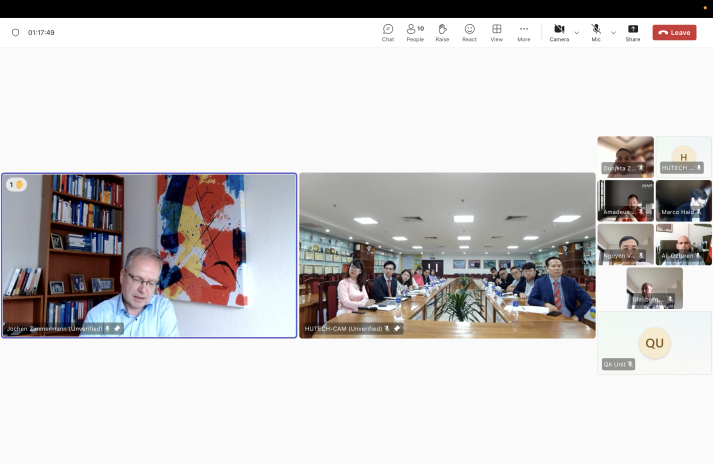 HUTECH tổ chức khai mạc chương trình đánh giá ngoài kiểm định chất lượng 4 chương trình đào tạo trình độ đại học theo tiêu chuẩn FIBAA 113
