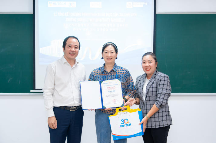 HUTECH and Korea Cyber University conclude educational exchange program 131