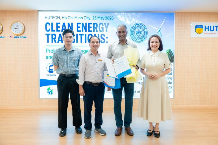 Sinh viên HUTECH mở rộng góc nhìn về chuyển đổi năng lượng sạch và phát triển bền vững 9