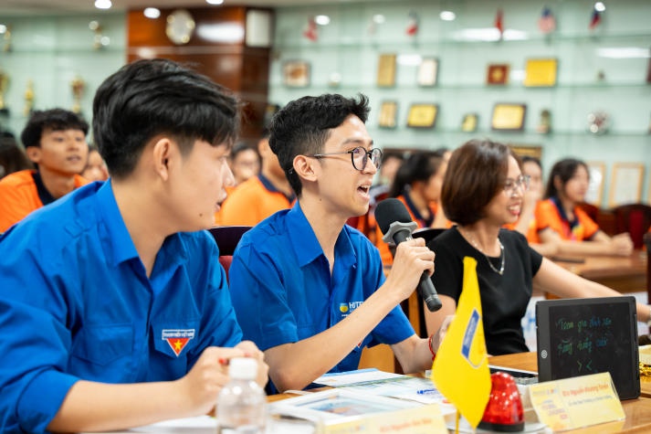 Top 16 HUTECH Young Leaders 2024 tranh tài kịch tính để về “nhà chung” 63