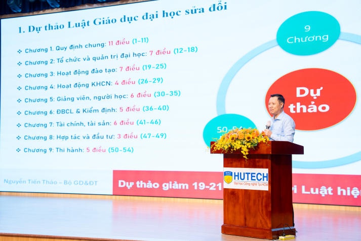 Nhiều ý kiến đa chiều, thiết thực tại Hội thảo lấy ý kiến về chính sách xây dựng Luật Giáo dục đại học (sửa đổi) 55