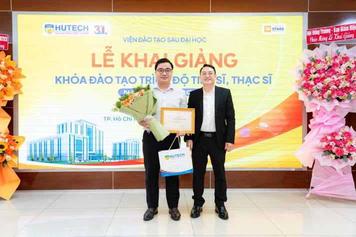HUTECH khai giảng chương trình đào tạo Tiến sĩ, Thạc sĩ đợt 2 năm 2026, tiếp nối hành trình chinh phục tri thức 22