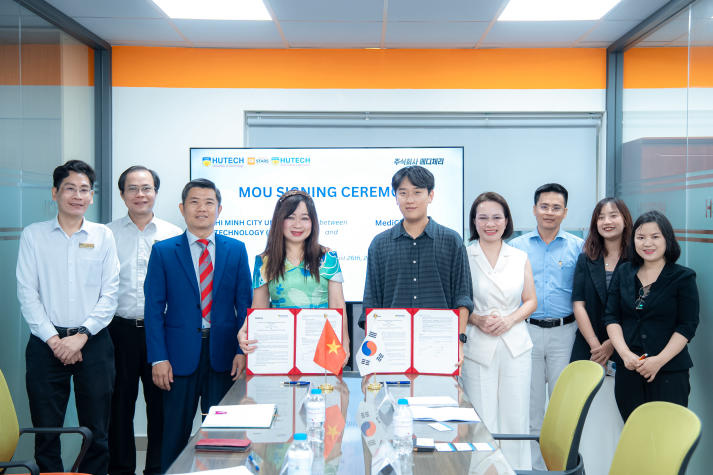 Trường Y và Khoa học Sức khỏe HUTECH ký kết MoU cùng Medi Cherry (Hàn Quốc), thúc đẩy chuyển đổi số trong đào tạo khối ngành sức khỏe 41