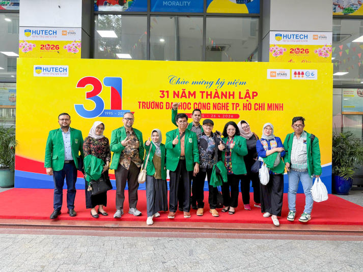 HUTECH làm việc cùng Universitas Nasional (Indonesia), mở ra nhiều định hướng hợp tác học thuật mới 58
