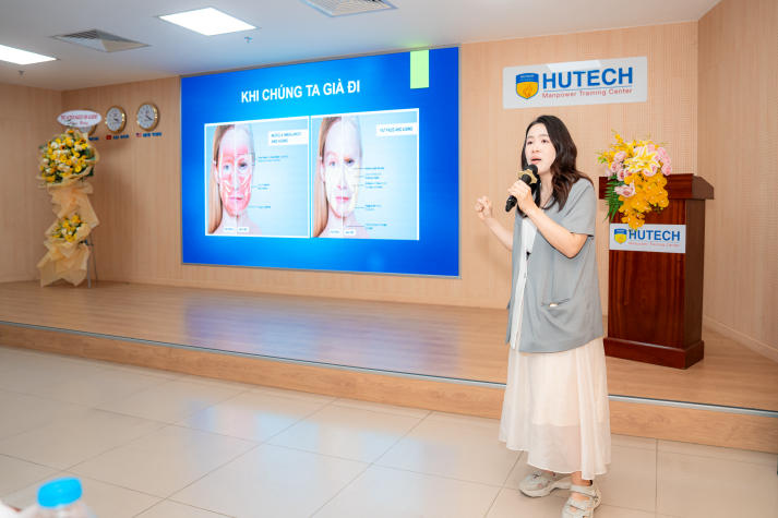 [Video] HUTECH ký kết hợp tác doanh nghiệp, mở rộng cơ hội thực hành ngành Công nghệ thẩm mỹ 56