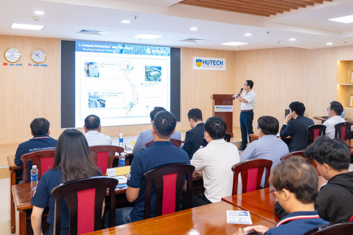 Sinh viên Khoa Xây dựng giải mã công nghệ thi công nhà cao tầng cùng chuyên gia Kumkang Kind Việt Nam 41
