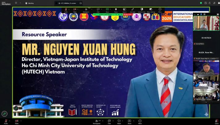 HUTECH góp tiếng nói học thuật tại Hội nghị quốc tế về đổi mới giáo dục thế kỷ XXI IEC-IRP 22