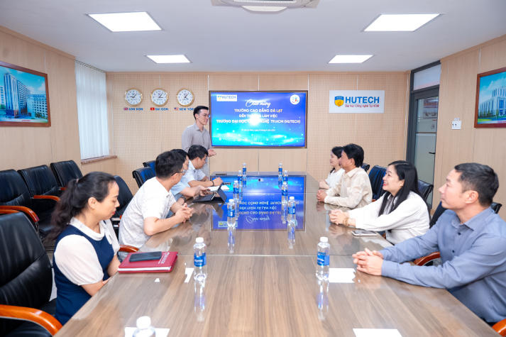 HUTECH và Trường Cao đẳng Đà Lạt mở rộng lộ trình học tập, kết nối nghiên cứu 12