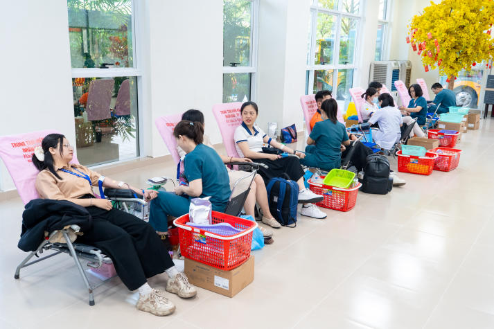 Tuổi trẻ HUTECH lan tỏa yêu thương qua Ngày hội Hiến máu tình nguyện trong Tháng thanh niên 2026 15
