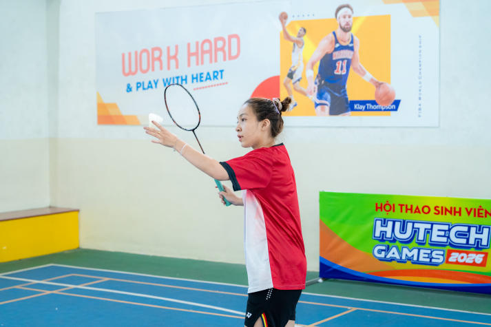 [HUTECH Games 2026]: Bùng nổ trí tuệ và tốc độ tại ngày thi đấu Cờ vua, Cờ tướng và Cầu lông 90