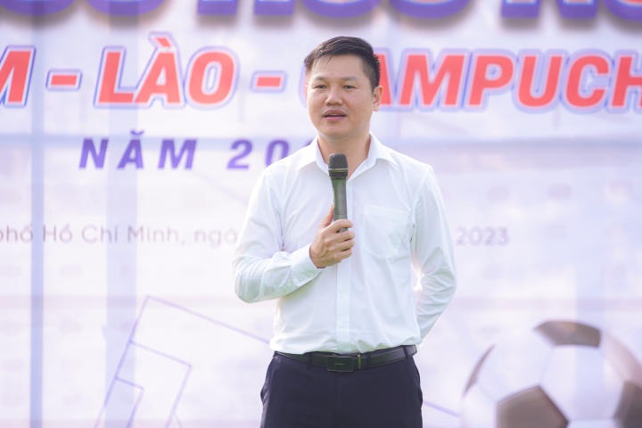 [Video] Sinh viên Việt Nam - Lào - Campuchia sôi nổi giao hữu bóng đá tại Hitech Park Campus của HUTECH 79