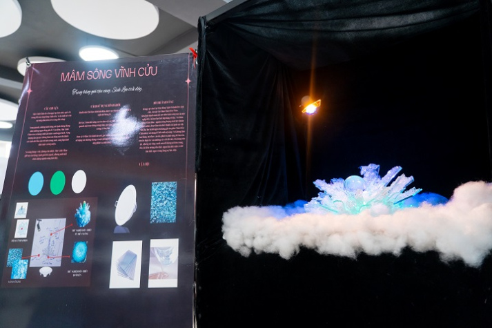 Kết nối kỹ thuật - thẩm mỹ - ứng dụng trong triển lãm của sinh viên ngành Thiết kế nội thất 30