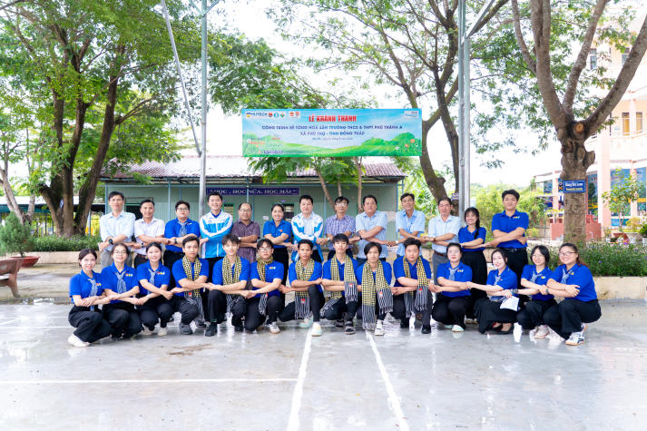 Những công trình ghi dấu sức trẻ HUTECH trong Mùa hè xanh 2026 tại Đồng Tháp 38