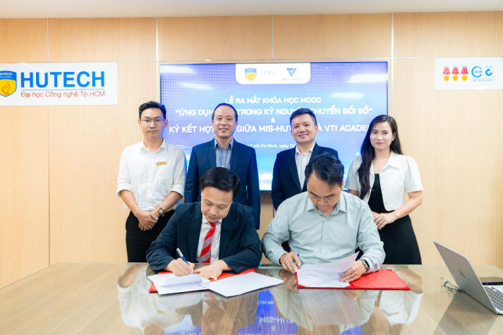 HUTECH ra mắt khóa học MIS và ký kết hợp tác chiến lược cùng VTI Academy 62