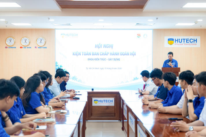 Khoa Kiến trúc - Xây dựng kiện toàn Ban Chấp hành Đoàn - Hội nhiệm kỳ 2025-2027 7