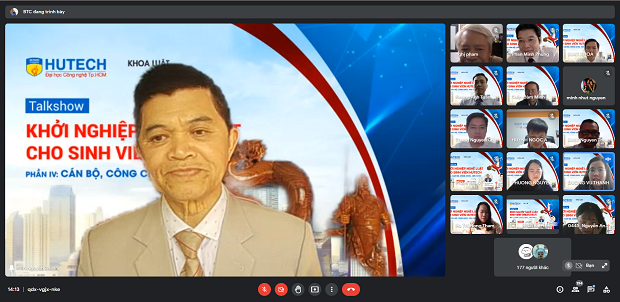 Sinh viên Khoa Luật "cập nhật" thông tin về vị trí cán bộ, công chức, viên chức từ góc nhìn chuyên gia 90