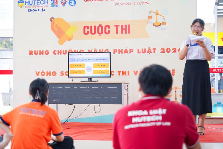 Sinh viên Khoa Luật cập nhật kiến thức chuyên môn tại Cuộc thi “Rung chuông  vàng” 36