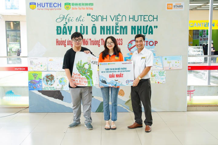 Sinh viên HUTECH hưởng ứng Ngày Môi trường Thế giới 2023 qua hội thi vẽ tranh và thực hiện dự án chủ đề "Đẩy lùi ô nhiễm nhựa" 216