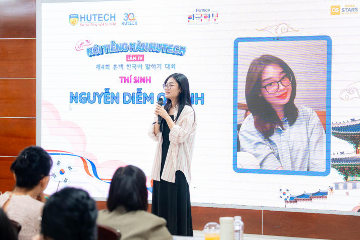 [Video] Tỏa sáng tại Chung kết, sinh viên ngành Đông phương học giành giải Nhất Cuộc thi Nói tiếng Hàn HUTECH 82