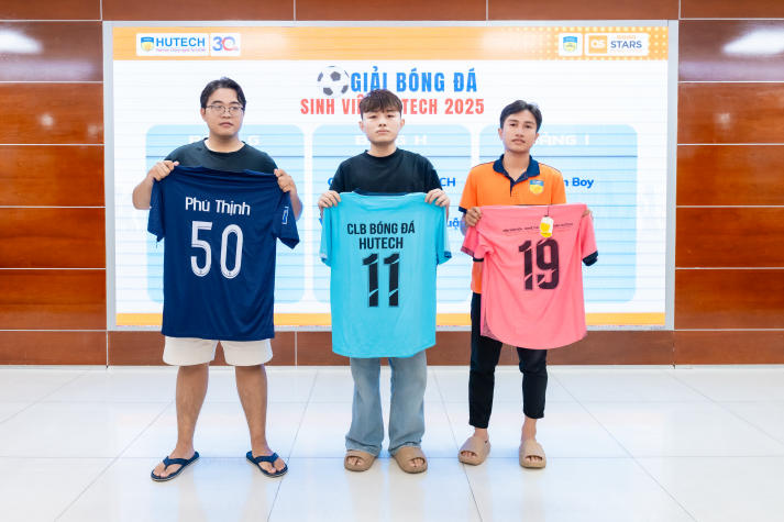 [Giải Bóng đá Sinh viên HUTECH năm 2025] Hoàn tất bốc thăm, sẵn sàng “lăn bóng” ngày 15/7 113