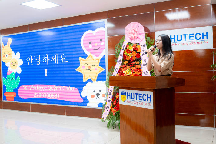 [Video] Tỏa sáng tại Chung kết, sinh viên ngành Đông phương học giành giải Nhất Cuộc thi Nói tiếng Hàn HUTECH 72