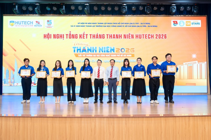 HUTECH kết nạp 54 Đoàn viên ưu tú nhân đợt kỷ niệm 95 năm ngày thành lập Đoàn TNCS Hồ Chí Minh (26/3/1931 - 26/3/2026) 62