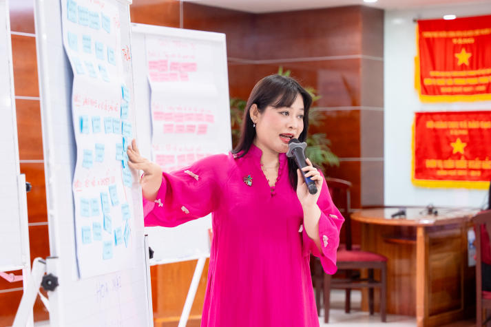 Nâng cao năng lực chăm sóc sức khỏe tinh thần sinh viên qua hoạt động tập huấn tại HUTECH 23