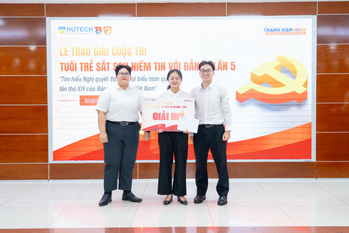 Tuổi trẻ HUTECH lan tỏa niềm tin với Đảng và lý tưởng cách mạng qua Cuộc thi “Tuổi trẻ sắt son” lần 5 95