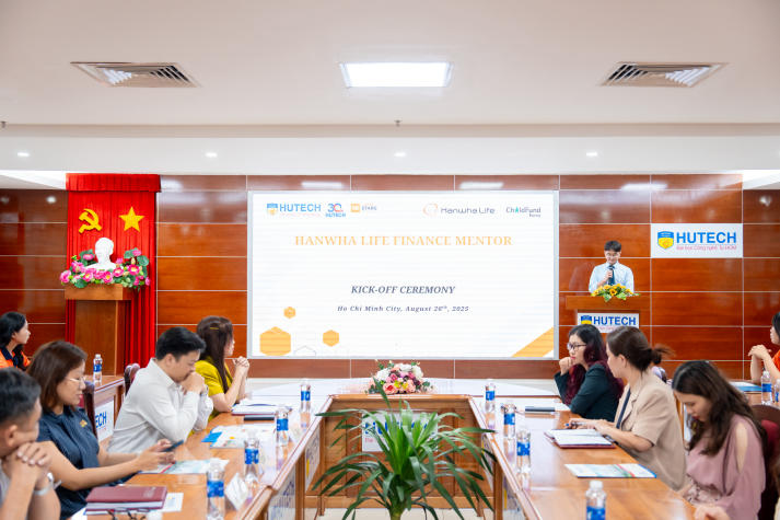 [Video] Khởi động chương trình “Hanwha Life Finance Mentor”: Cơ hội nhận học bổng, cố vấn và trải nghiệm thực tiễn cho sinh viên HUTECH 19