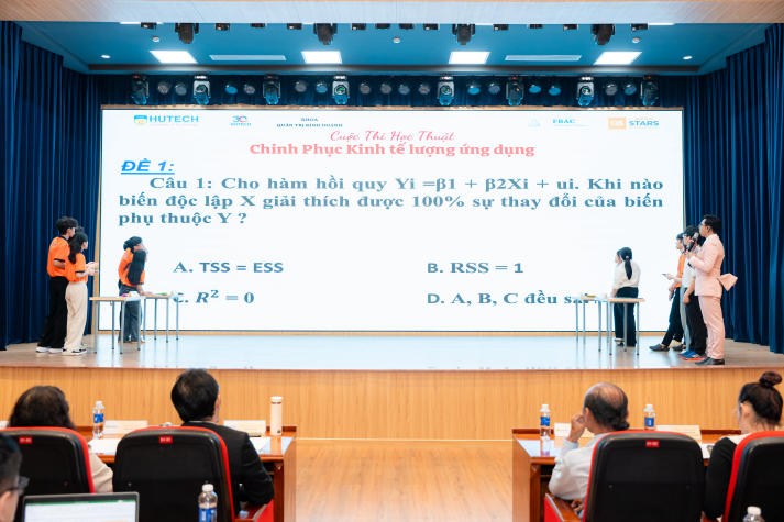 [Video] Sinh viên Khoa Quản trị kinh doanh làm chủ mô hình kinh tế lượng - Bứt phá tư duy, chinh phục tri thức 44