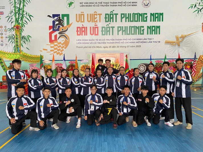 Sinh viên HUTECH xuất sắc giành 16 huy chương tại Liên hoan Võ cổ truyền TP.HCM mở rộng lần thứ 18 - 2025 39