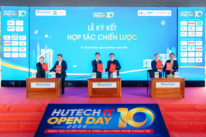 “Sinh viên HUTECH chủ động, chuyên nghiệp” - Lý do hơn 70 doanh nghiệp công nghệ săn nhân tài tại HUTECH IT OPEN DAY 2026 68