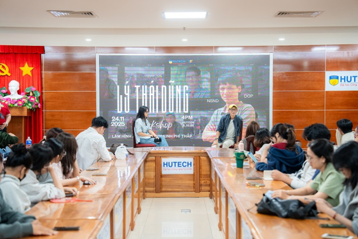 DOP phim “Mưa đỏ” giải mã công thức “làm hình ảnh cho phim kinh phí thấp” đến sinh viên Truyền thông - Điện ảnh 9