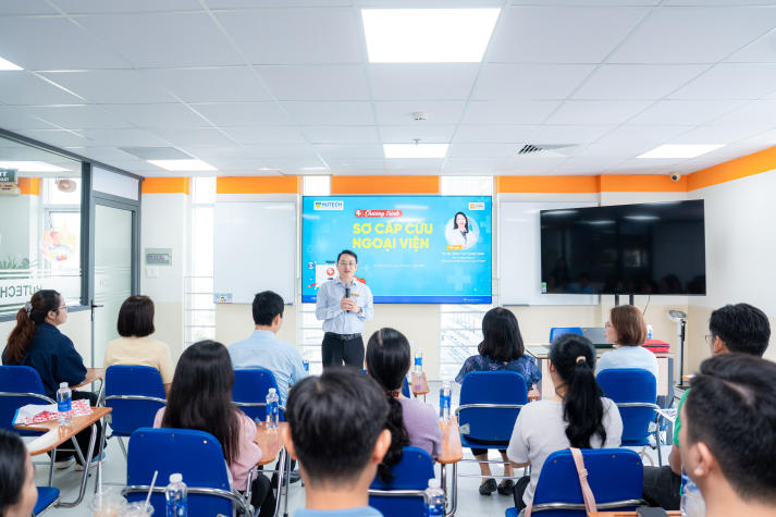 HUTECH nâng cao năng lực xử trí sự cố y tế cho đội ngũ CB-GV-NV 15