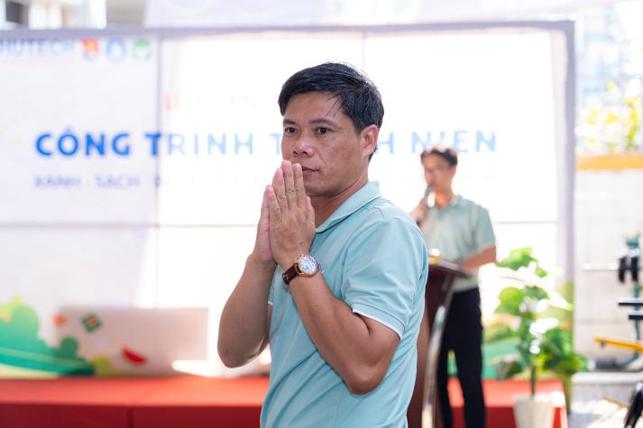 HUTECH khánh thành Công trình Thanh niên Xanh - Sạch - Đẹp tại Ký túc xá sinh viên Lào (TP.HCM) 87