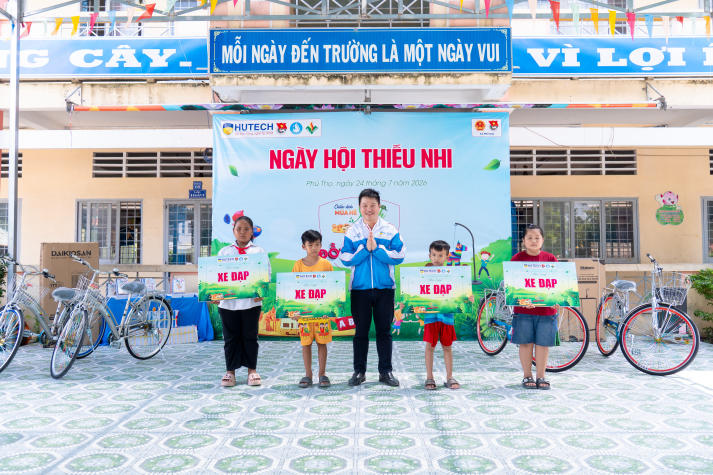 Chiến sĩ Mùa hè xanh HUTECH 2026 lan tỏa yêu thương qua chuỗi hoạt động an sinh xã hội tại Đồng Tháp 19