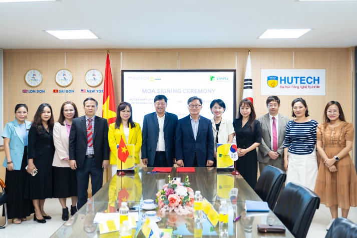 HUTECH signs MoA with Tongmyong University,  expanding international partnerships 115