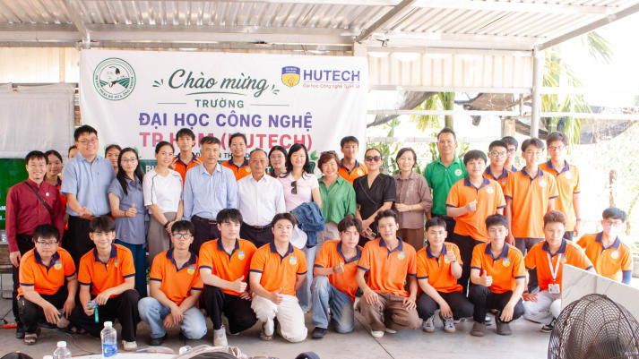 [Ảnh] Sinh viên HUTECH khảo sát mô hình nông nghiệp bền vững tại Bà Rịa - Vũng Tàu (TP.HCM) 10