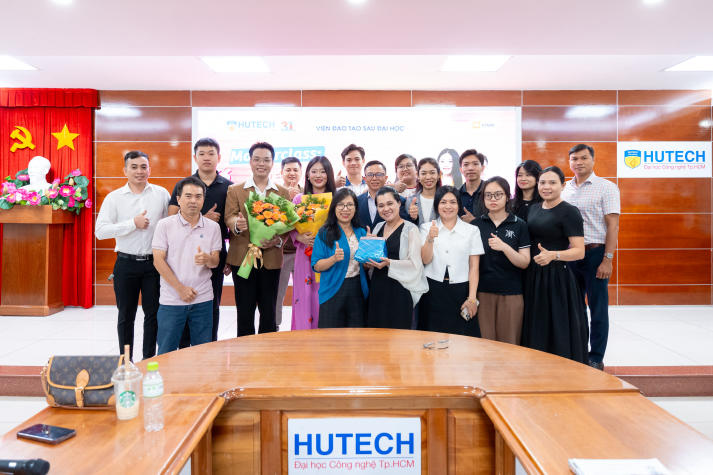Học viên cao học và nghiên cứu sinh HUTECH làm chủ giọng nói và phong thái, nâng tầm phần trình bày học thuật 94