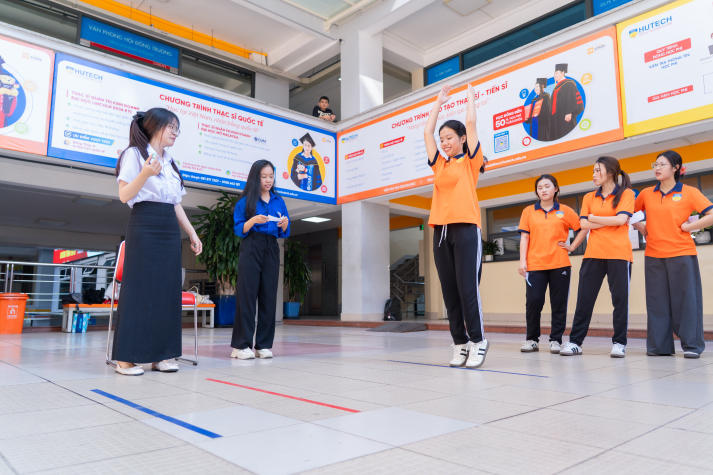 Sinh viên Khoa Tài chính - Thương mại bứt phá thể lực tại Ngày hội Thanh niên khỏe 67