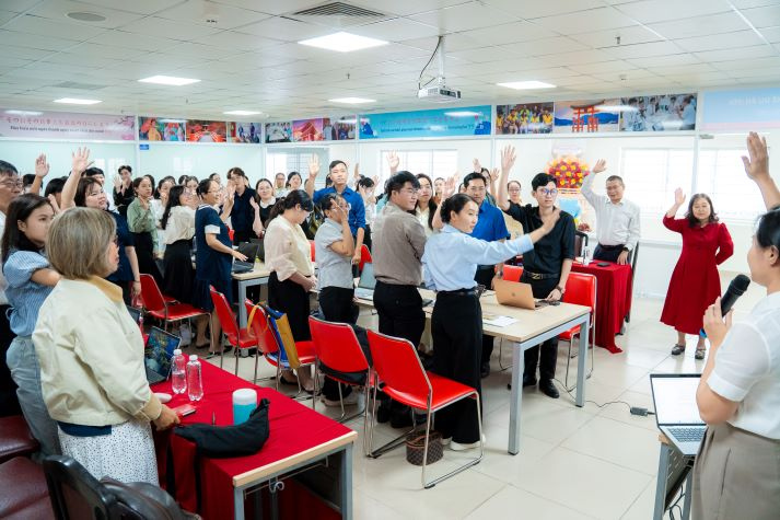 VJIT đồng hành nâng cao chất lượng giảng dạy tiếng Nhật qua chương trình tập huấn chuyên môn 74