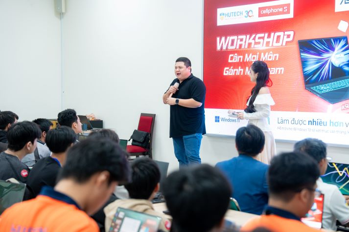 Sinh viên Khoa Công nghệ thông tin khám phá ứng dụng AI trên laptop ASUS thế hệ mới 82