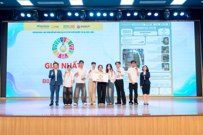 [Video] 53 dự án “lên sóng” tại Poster Innovation HUTECH, sinh viên bứt phá với loạt ý tưởng đậm tính ứng dụng 164