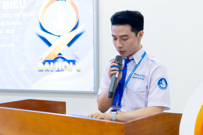 Đại hội Đại biểu lần thứ X đánh dấu hành trình mới của Liên chi Hội Khoa Kiến trúc - Mỹ thuật 25