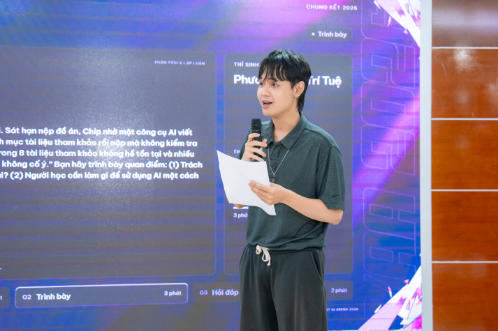 VJIT AI Arena 2026 thử thách bản lĩnh làm chủ trí tuệ nhân tạo của sinh viên 65