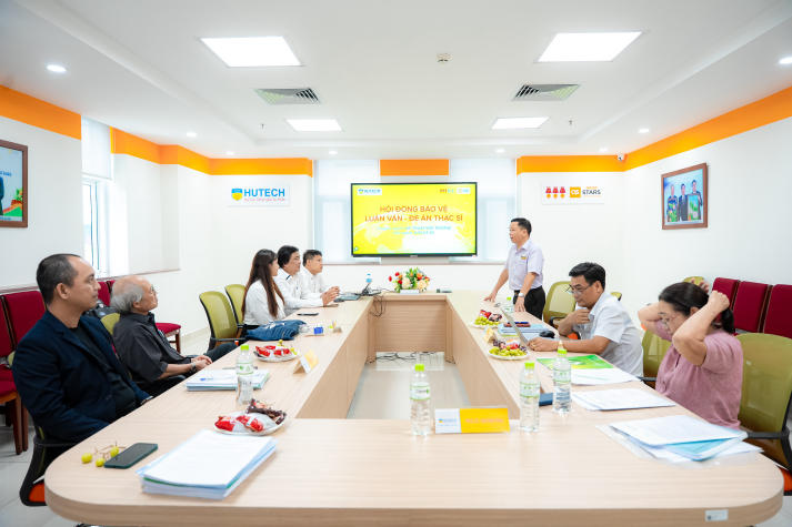 Học viên cao học HUTECH đề xuất giải pháp cho các vấn đề môi trường đô thị 8