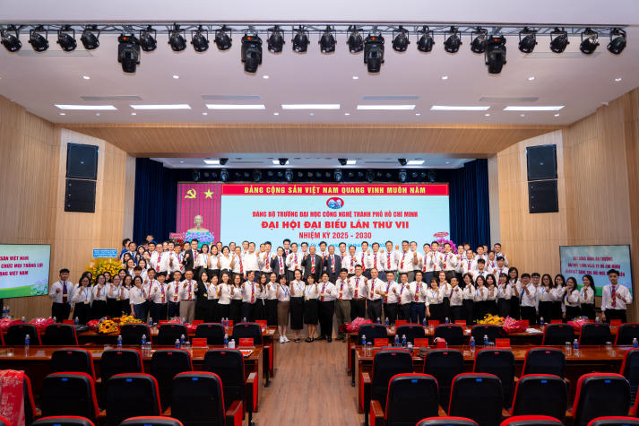 Đại hội Đại biểu Đảng bộ HUTECH lần VII: Khởi đầu vững vàng cho nhiệm kỳ 2025-2030 298