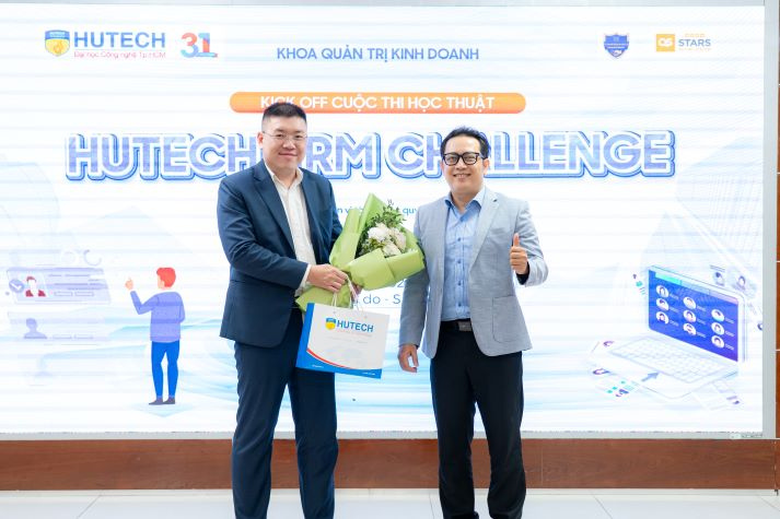 HUTECH HRM Challenge lần IV khởi động sân chơi quản trị nhân lực cho sinh viên 22